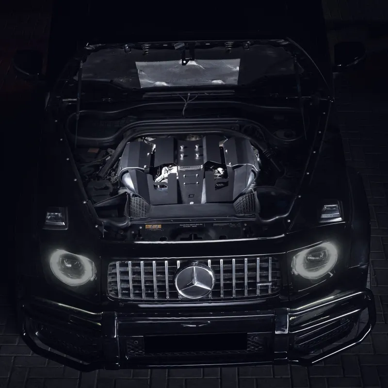 BlackBoost Cold Air Intake System | for Mercedes G500 (463) M176 4.0L V8 BiTurbo
